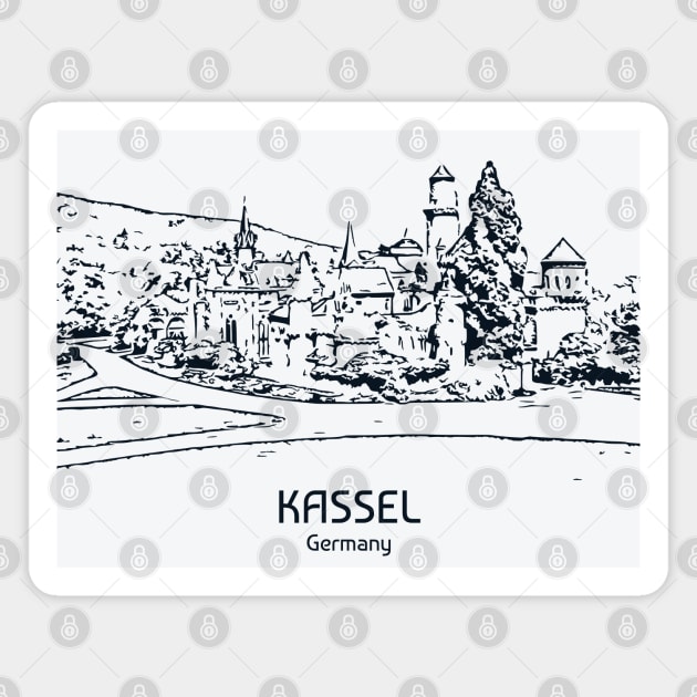 Kassel - Germany Magnet by Lakeric